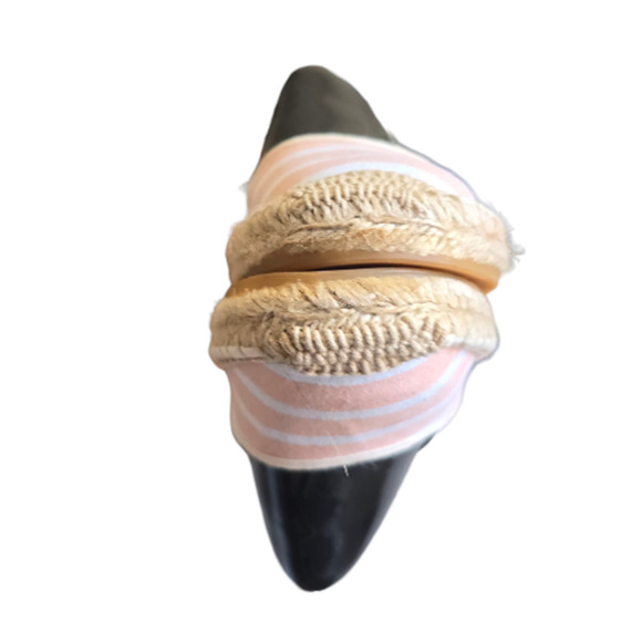 Soludos Shoes Womens 7 Slip On Espadrilles Stiped Comfort Low Top - Picture 5 of 9